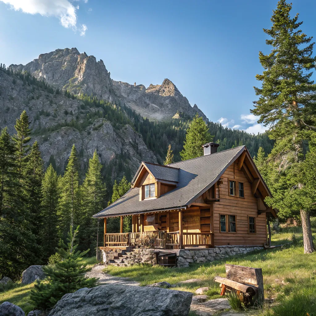 Charming cabin in the mountains